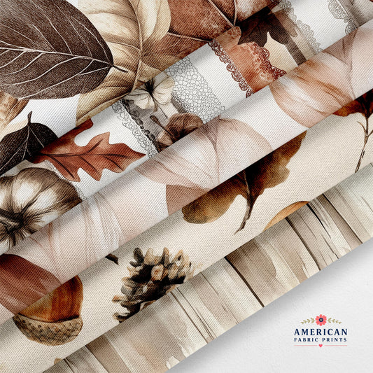 Cozy Fall Fabric Bundle Set - Shop now at American Fabric Prints