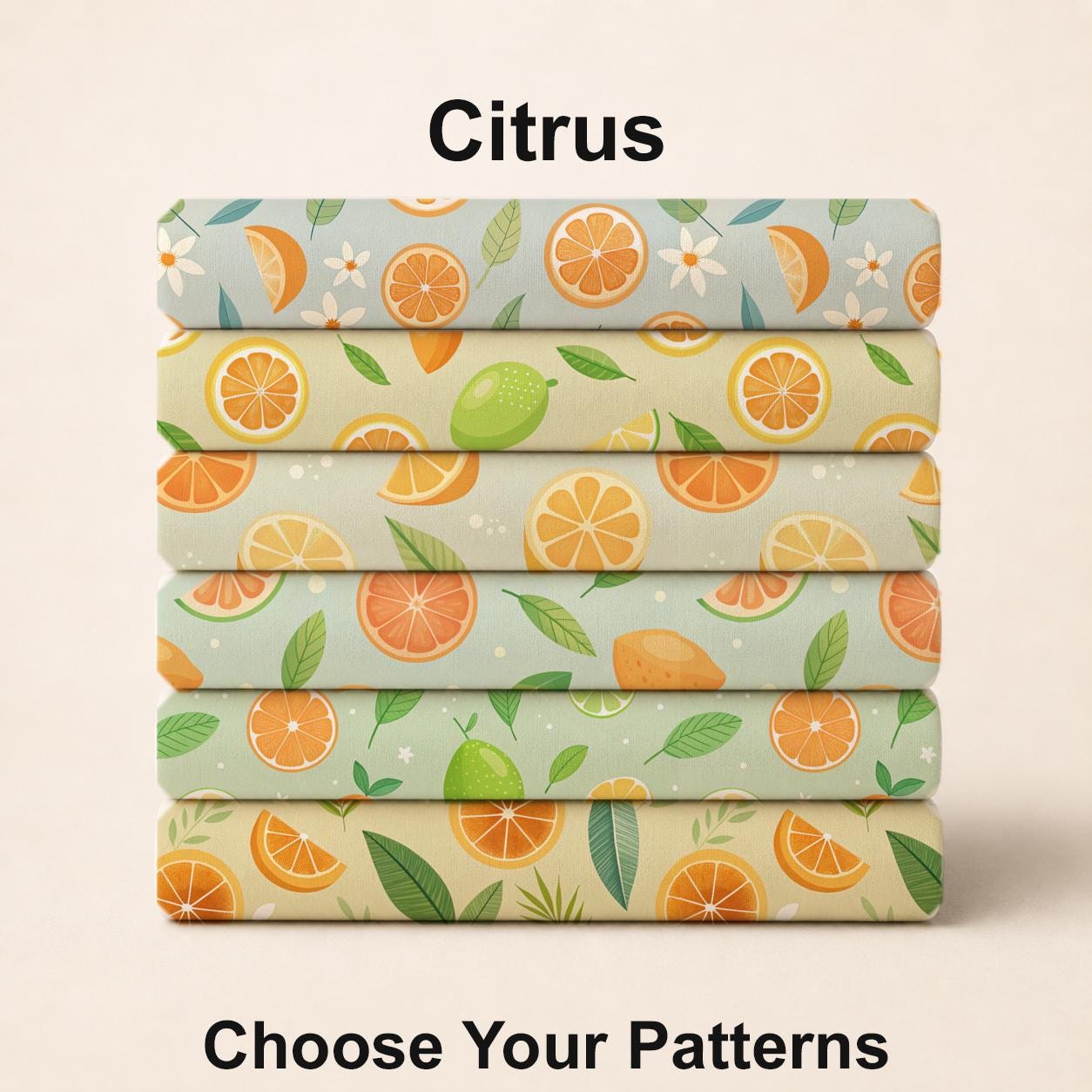 Citrus Fabric Bundle Set - Shop now at American Fabric Prints