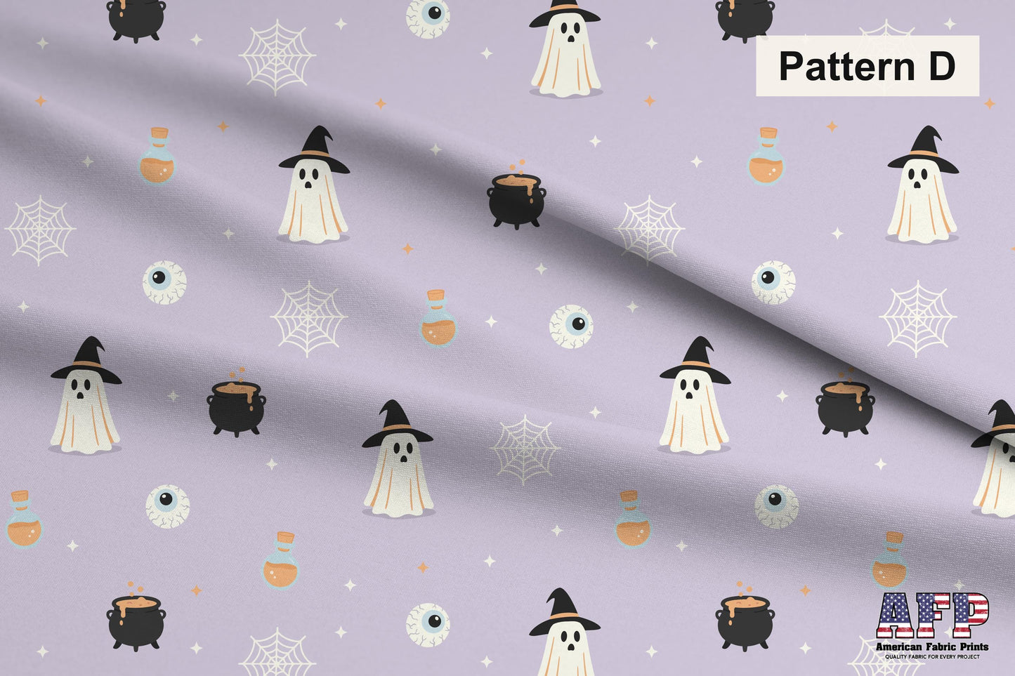 Retro Halloween in Purple Fabric Bundle Set - Shop now at American Fabric Prints