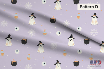 Retro Halloween in Purple Fabric Bundle Set - Shop now at American Fabric Prints
