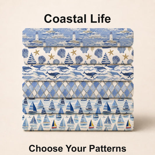 Coastal Life Fabric Bundle Set - Shop now at American Fabric Prints
