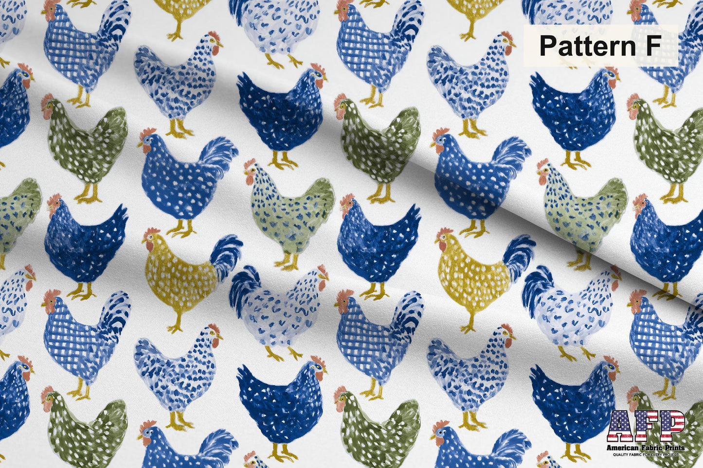 Grandmacore Chickens Fabric Bundle Set - Shop now at American Fabric Prints