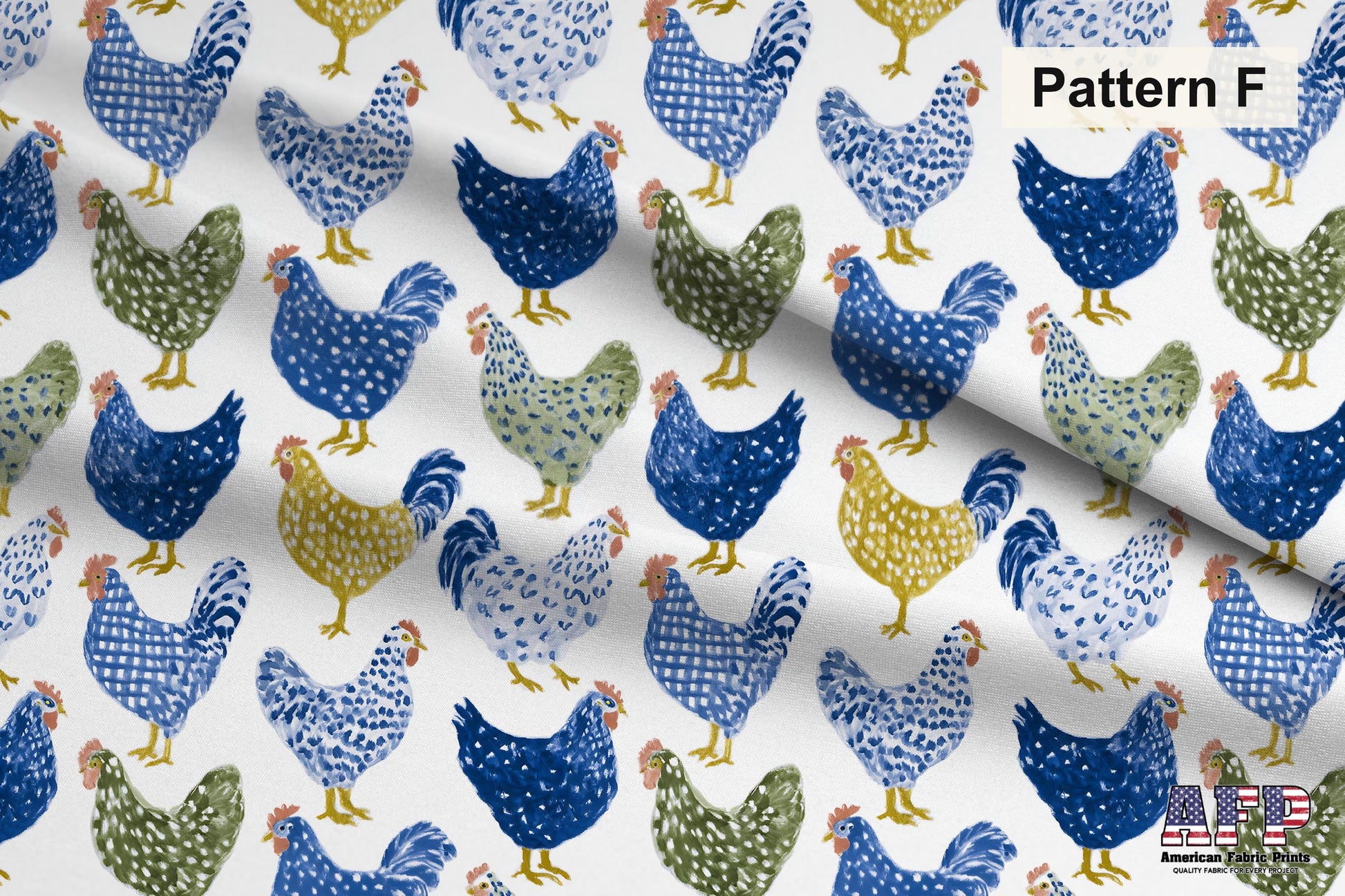 Grandmacore Chickens Fabric Bundle Set - Shop now at American Fabric Prints