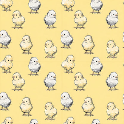 Easter Chicks Fabric - Shop now at American Fabric Prints