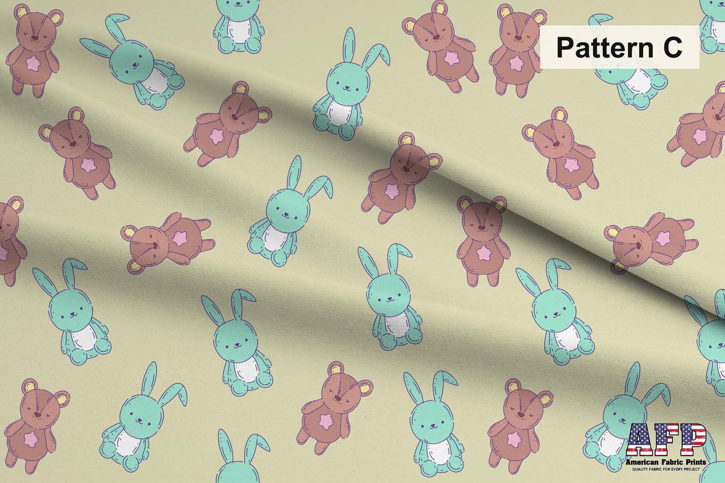 Baby Toys 1 Fabric Collection. Shop now at American Fabric Prints.
