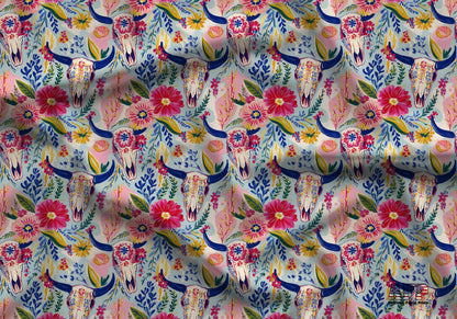 Preppy Cowgirl Southwest Fabric - Shop now at American Fabric Prints
