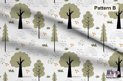Woodland Animals 4 Fabric Bundle Set - Shop now at American Fabric Prints