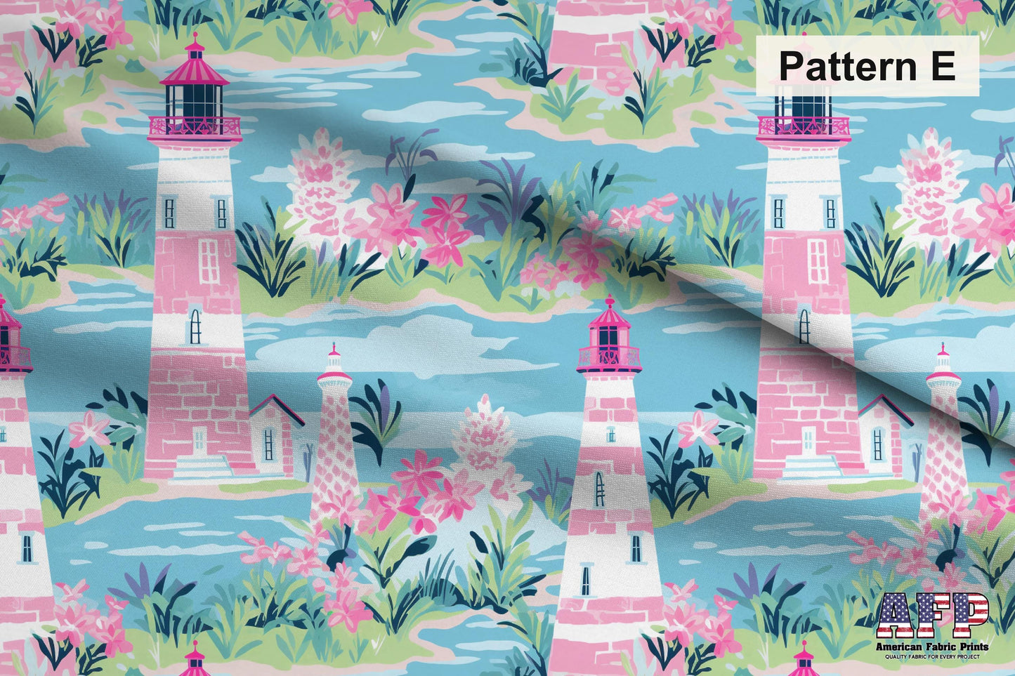 Preppy Light Houses Fabric Bundle Set - Shop now at American Fabric Prints