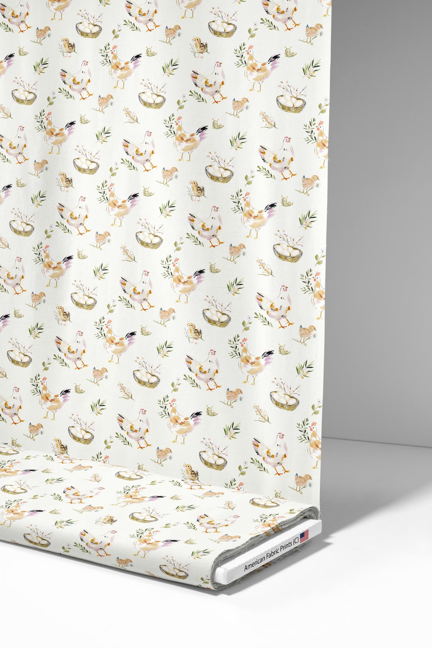 Chicken Life Fabric - Shop now at American Fabric Prints
