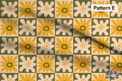 Retro Summer 2 Fabric Bundle Set - Shop now at American Fabric Prints