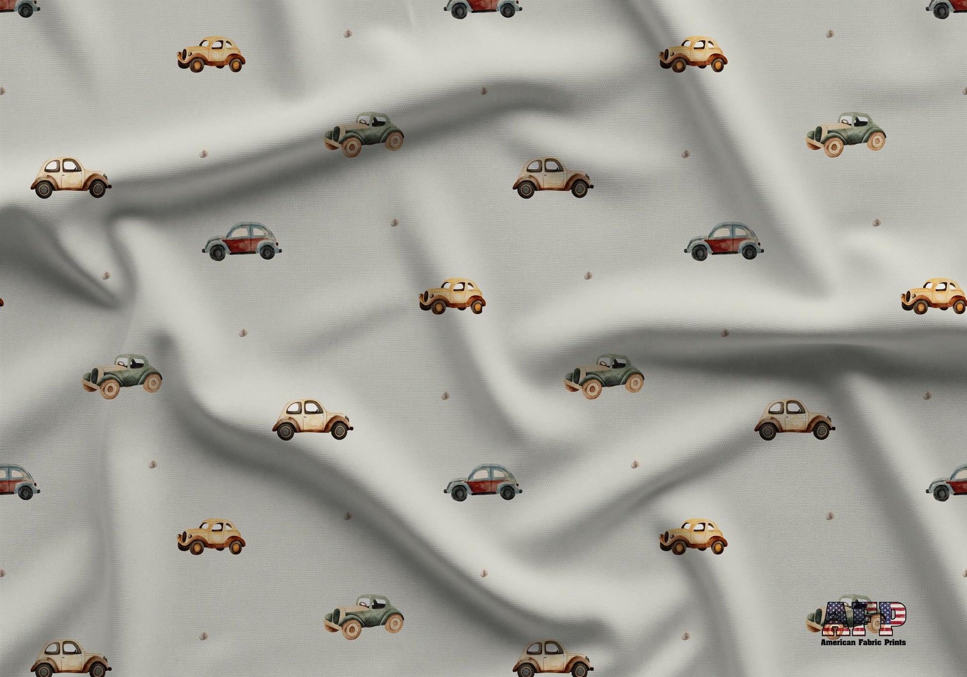 Little Cars Fabric - Shop now at American Fabric Prints