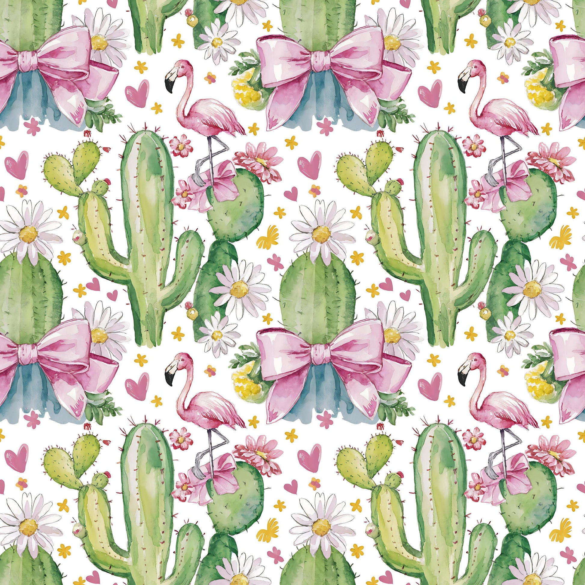 Preppy Cactus+Flamingo's Fabric - Shop now at American Fabric Prints