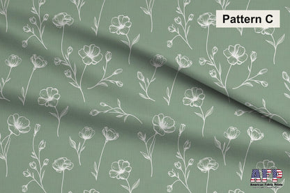 Sage Toile 3 Fabric Bundle Set - Shop now at American Fabric Prints