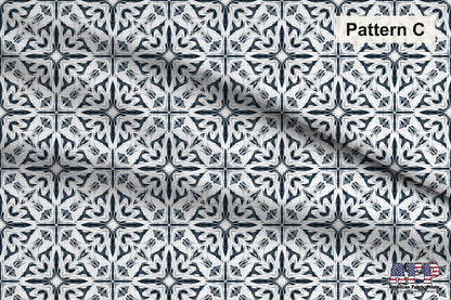 Patterned Arabesque Tiles Fabric Bundle Set - Shop now at American Fabric Prints