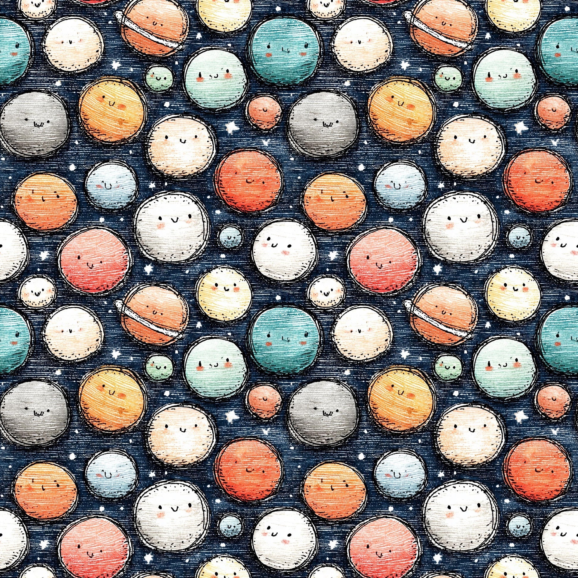 Full Space Fabric - Shop now at American Fabric Prints