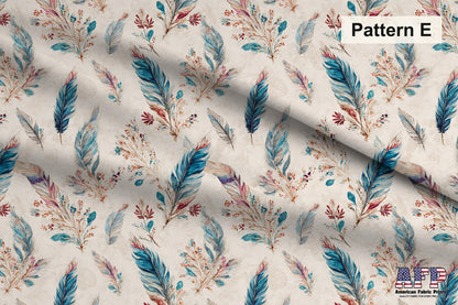 Boho Western Vibes 4 Fabric Bundle Set - Shop now at American Fabric Prints