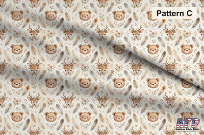 Woodland Girl 3 Fabric Bundle Set - Shop now at American Fabric Prints