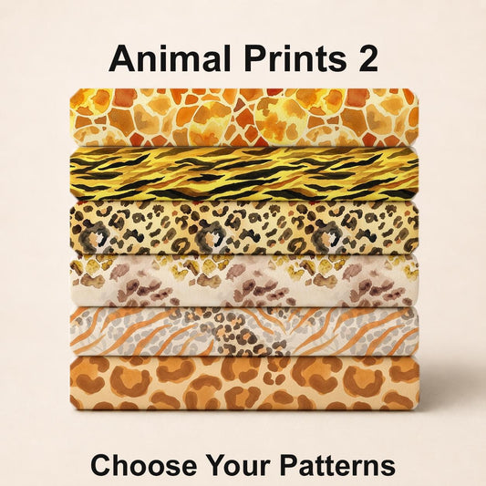 Animal Prints 2 Fabric Bundle Set - Shop now at American Fabric Prints