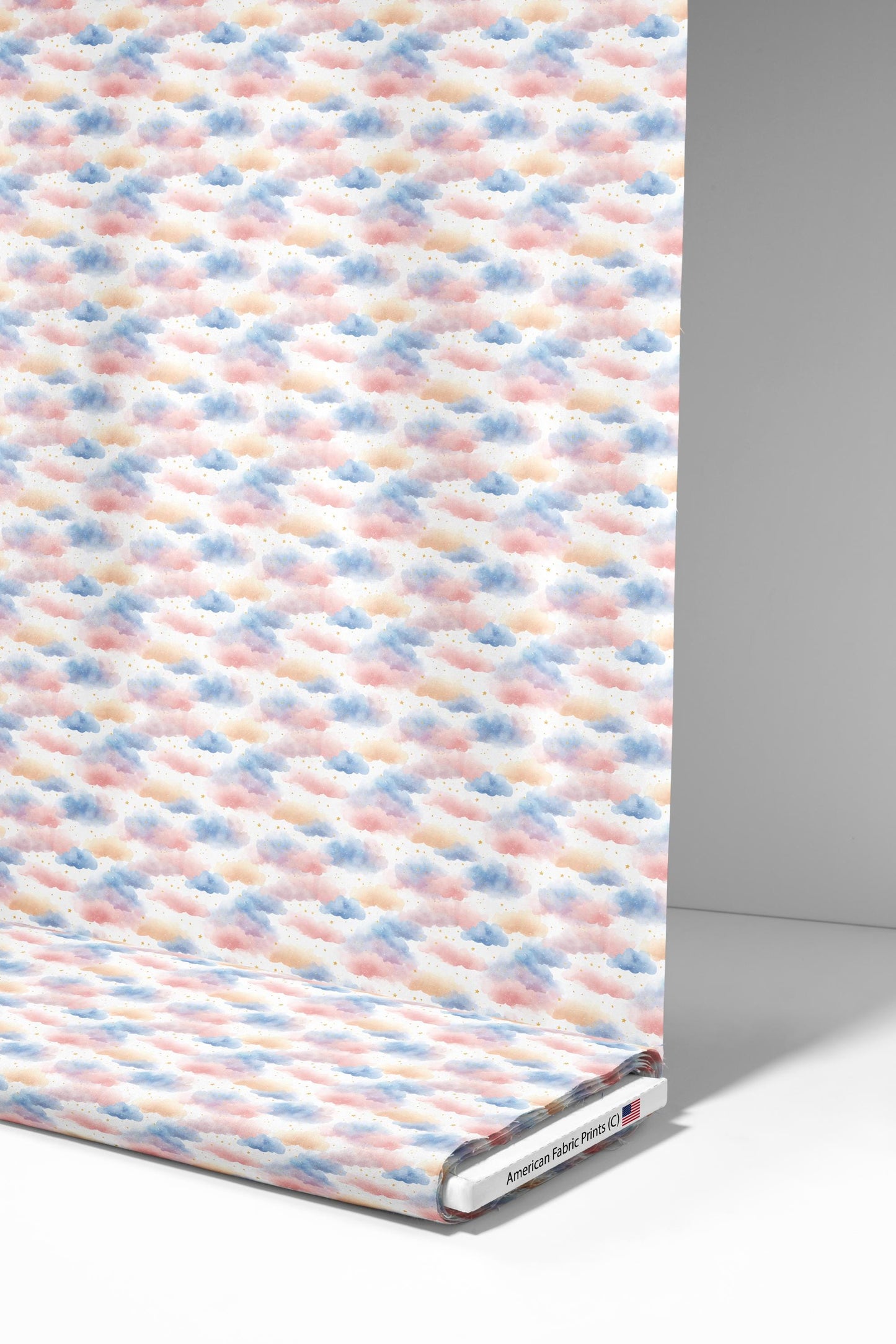Night Clouds Fabric - Shop now at American Fabric Prints