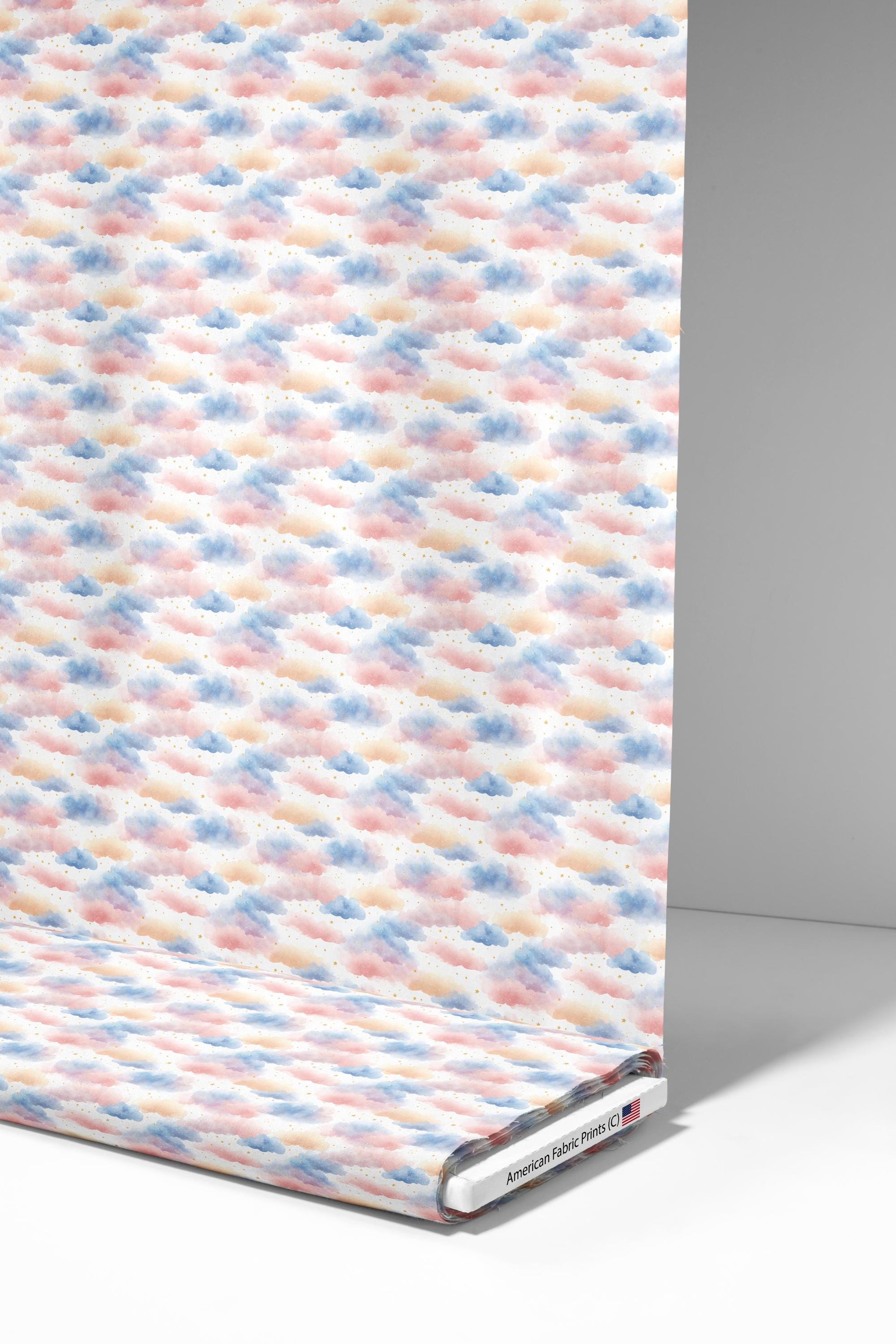 Night Clouds Fabric - Shop now at American Fabric Prints
