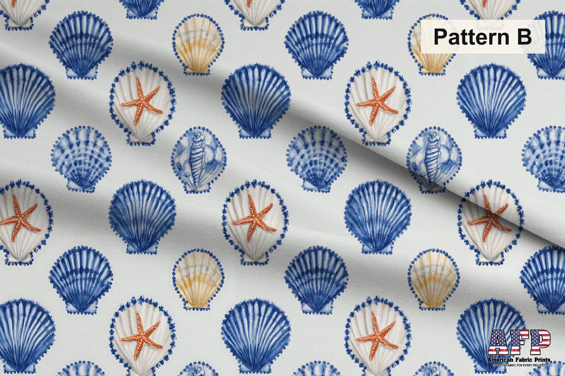 Blue Beach Fabric Bundle Set - Shop now at American Fabric Prints