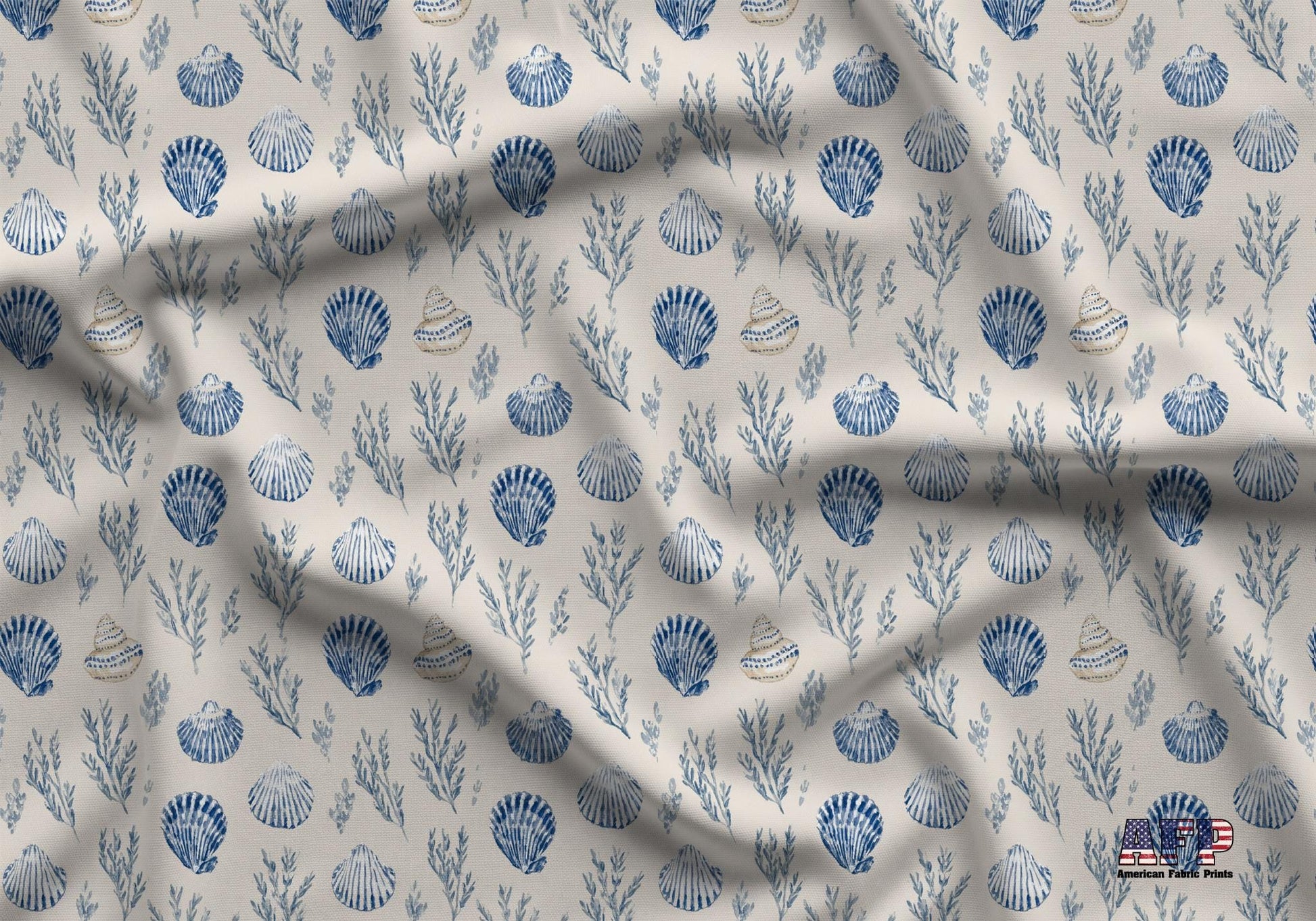 Neutral Coast Fabric - Shop now at American Fabric Prints