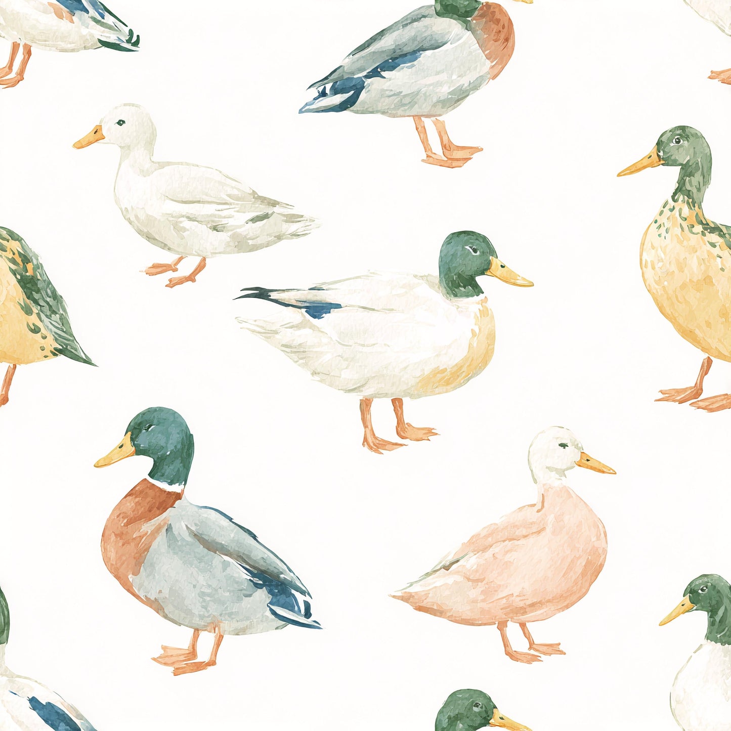 Ducks Fabric - Shop now at American Fabric Prints