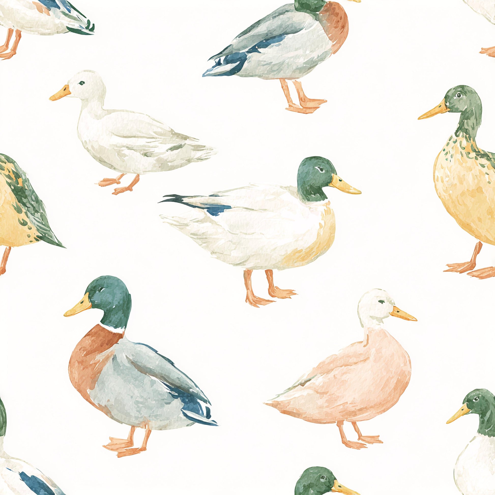 Ducks Fabric - Shop now at American Fabric Prints