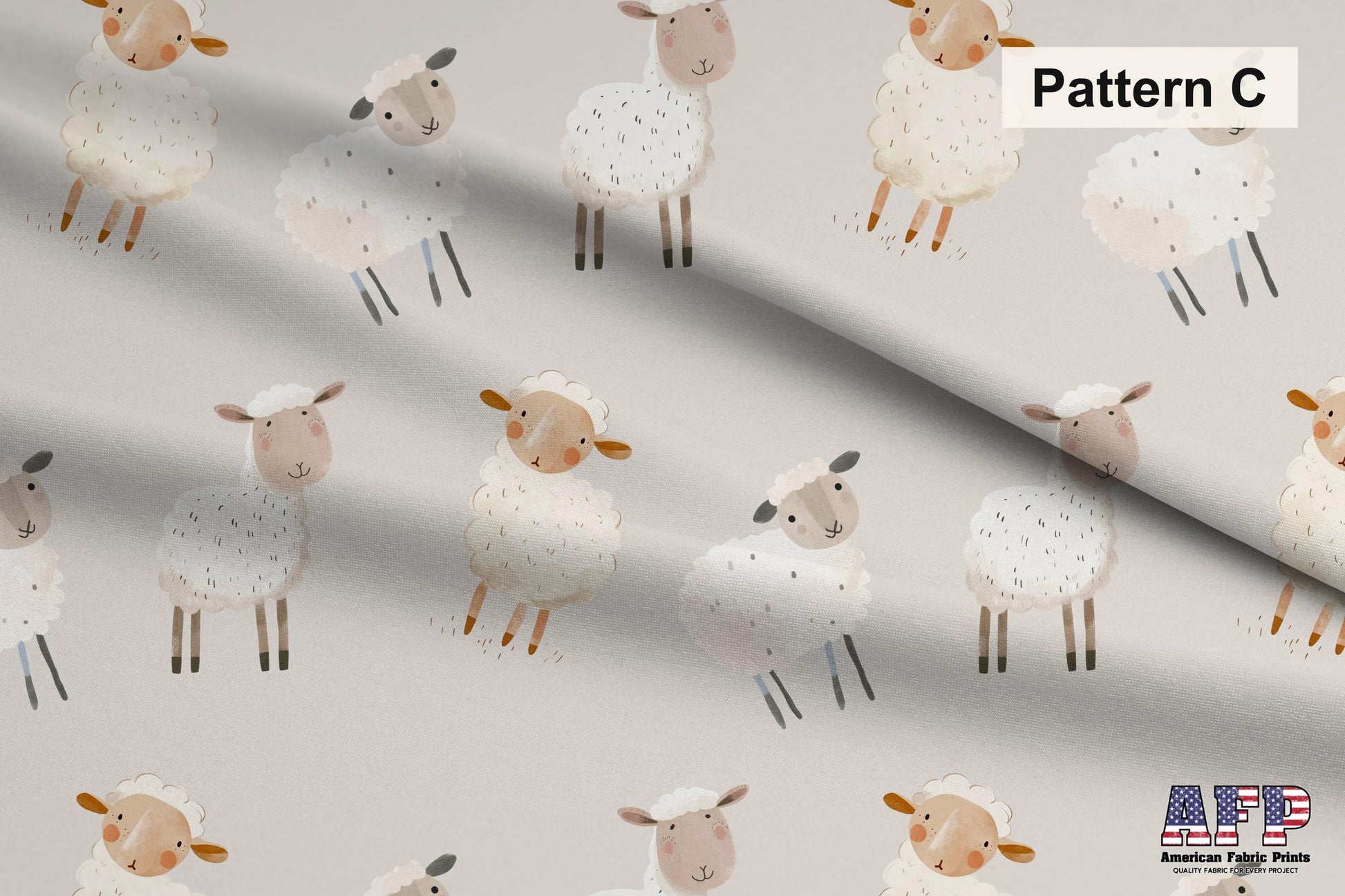 Farm Animals Fabric Set. Shop now at American Fabric Prints.