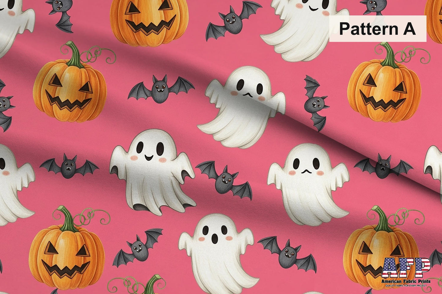 Colorful Halloween 2 Fabric Bundle Set - Shop now at American Fabric Prints