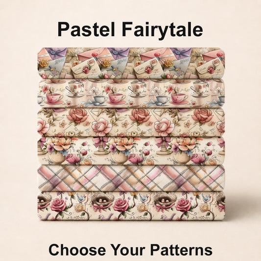 Pastel Fairytale Fabric Bundle Set - Shop now at American Fabric Prints