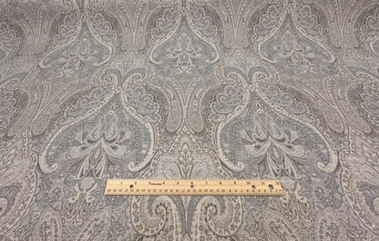 Beautiful Jacquard Paisley Medallion Damask Woven Fabric. Shop now at American Fabric Prints.