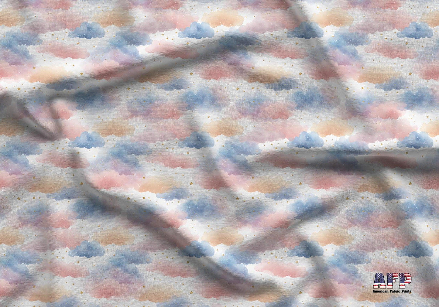 Night Clouds Fabric - Shop now at American Fabric Prints