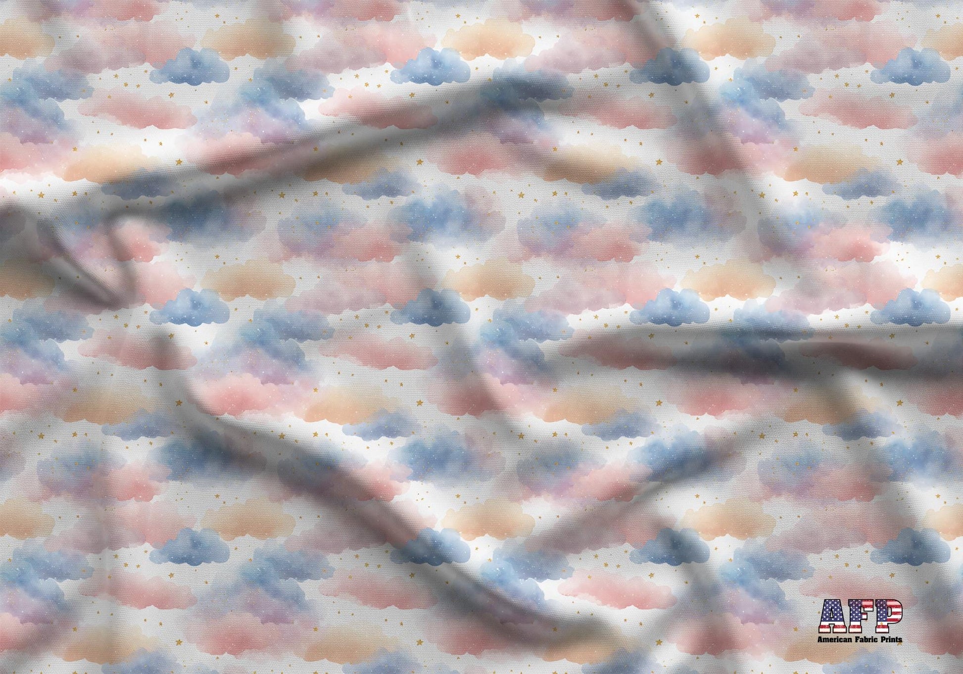 Night Clouds Fabric - Shop now at American Fabric Prints