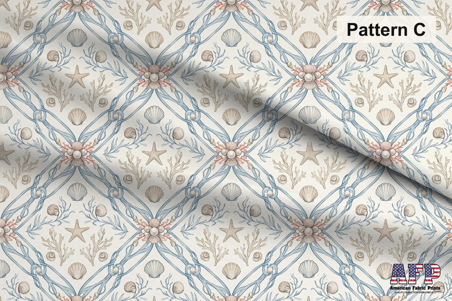 Sea shells Fabric Bundle Set - Shop now at American Fabric Prints