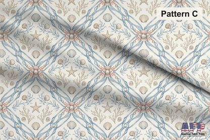 Sea shells Fabric Bundle Set - Shop now at American Fabric Prints