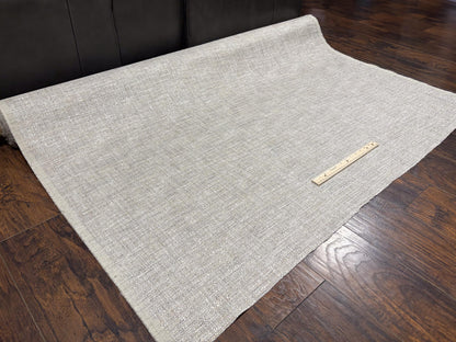 Basketweave Neutral Color Woven Fabric, Furniture Fabric, Premium Upholstery Fabric, Fabric for Upholstery, Crypton Coated Fabric