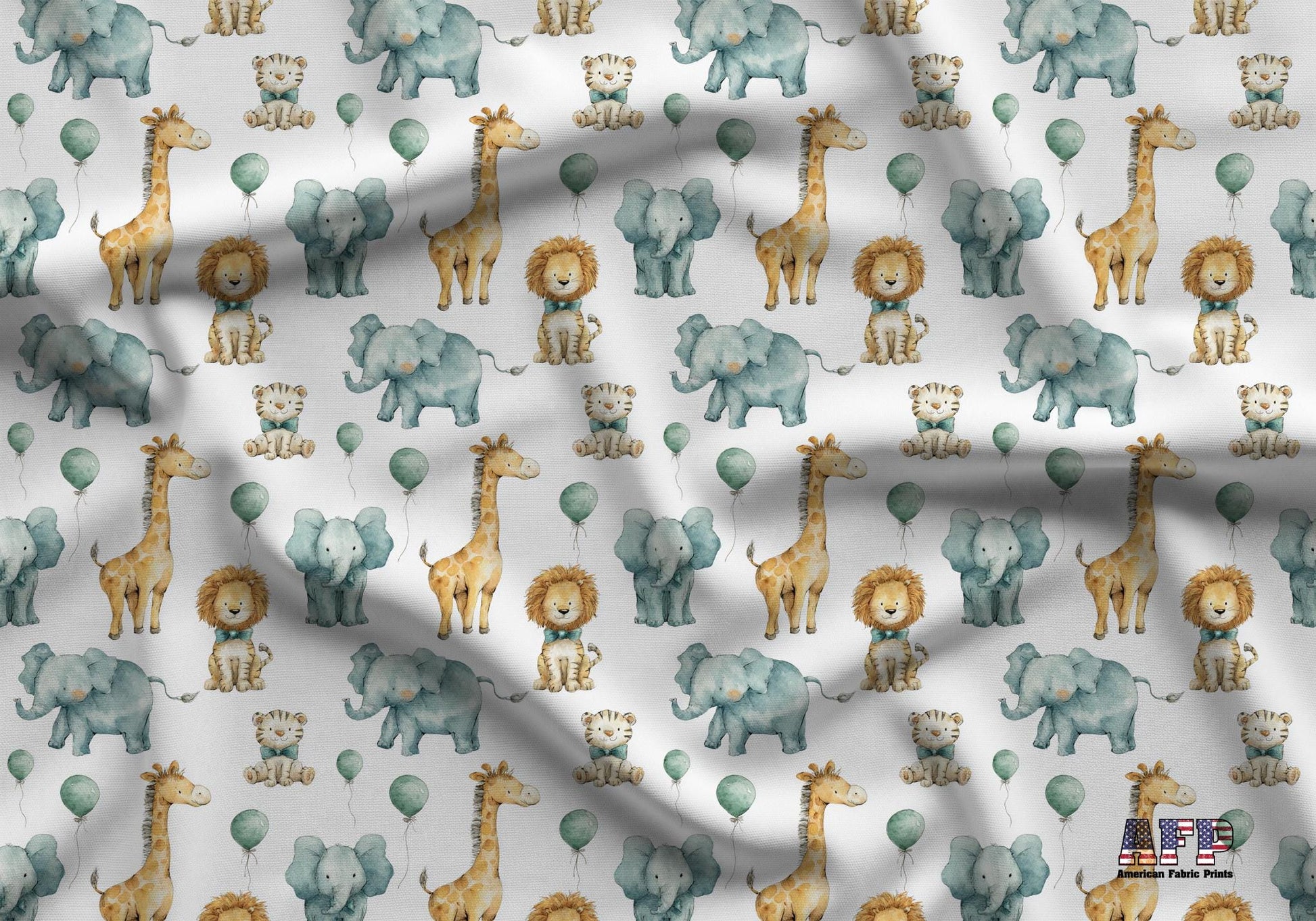 Safari Party Fabric - Shop now at American Fabric Prints