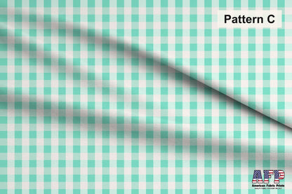 Boho Gingham Fabrics 2. Pattern C. Choose Your Patterns. Shop now at American Fabric Prints.