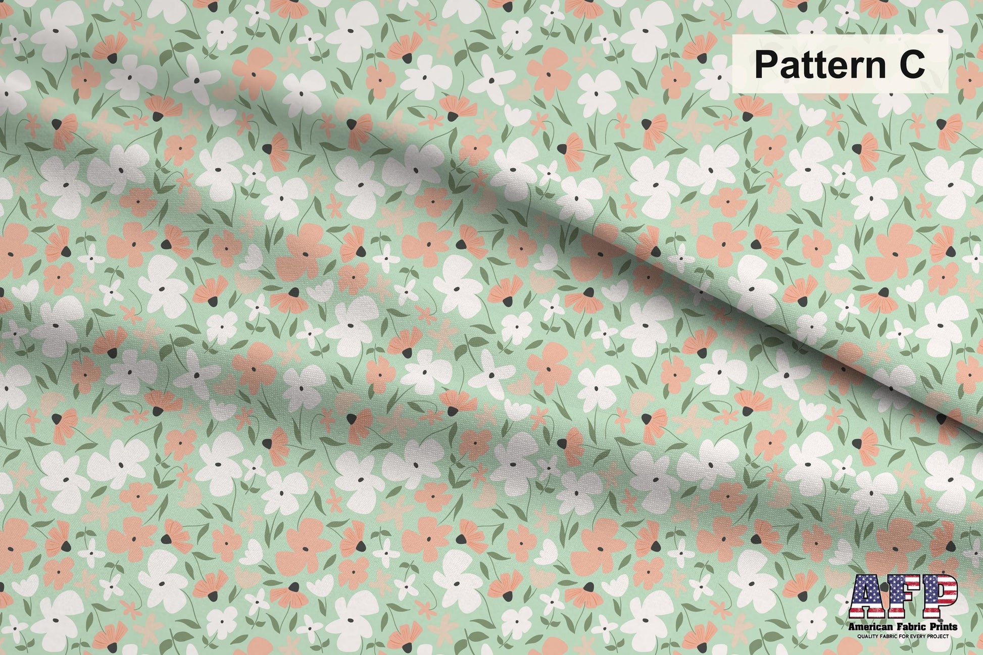 Flowers and Stripes Fabric Bundle Set - Shop now at American Fabric Prints