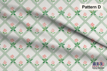 Pastel Floral Fabric Collection. Shop now at American Fabric Prints.