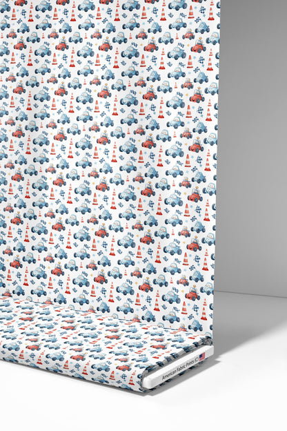 Silly Racers Fabric - Shop now at American Fabric Prints