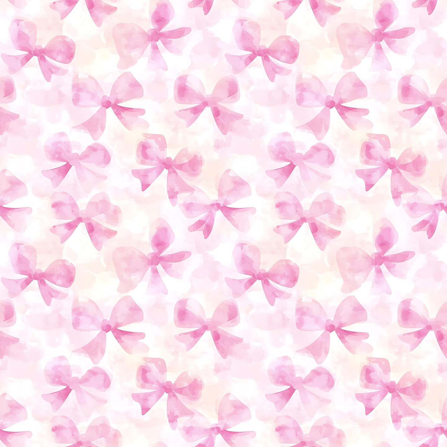 Preppy Watercolor Coquette Fabric - Shop now at American Fabric Prints
