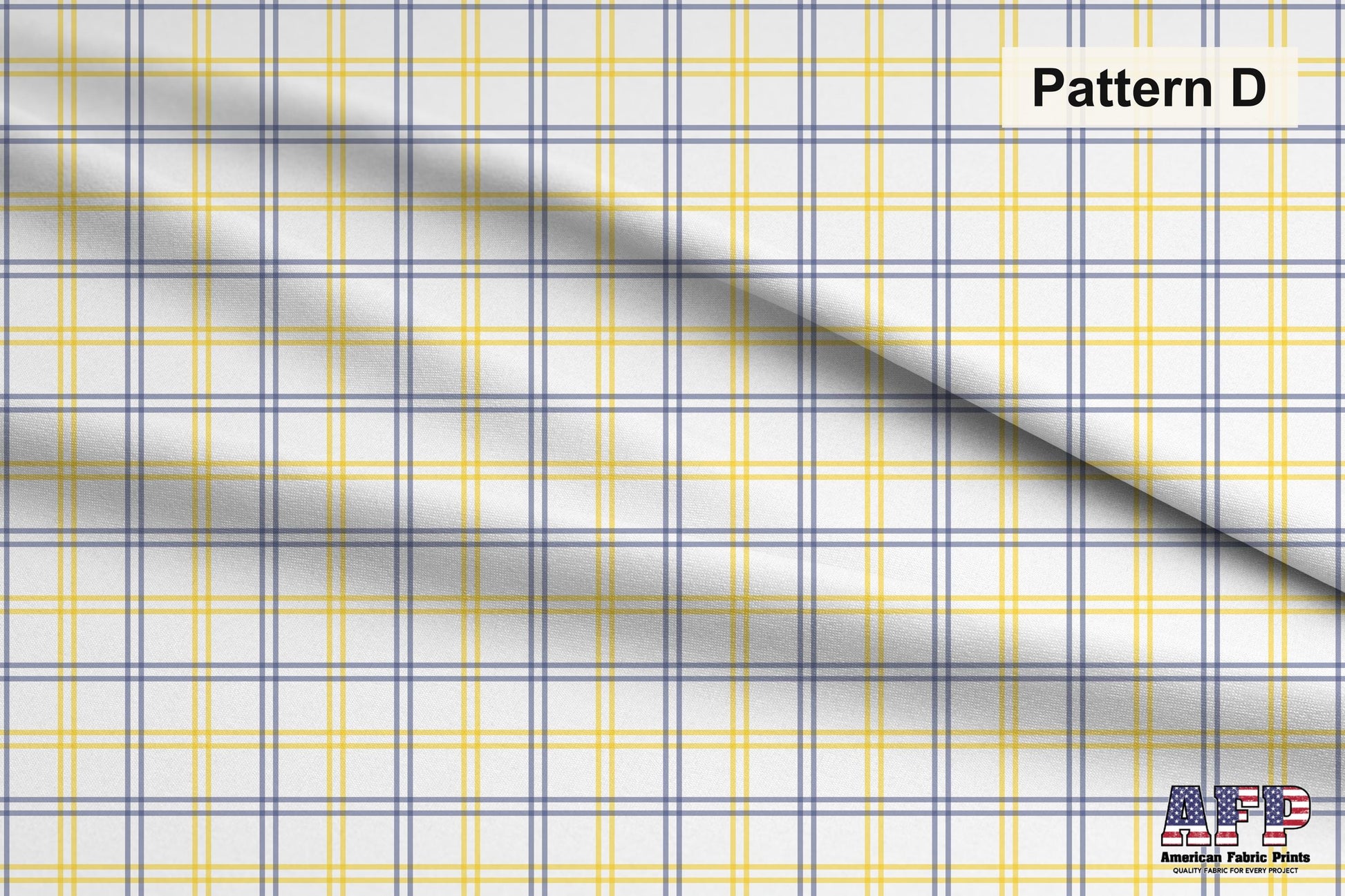 Lemon Plaid 3 Fabric Bundle Set - Shop now at American Fabric Prints