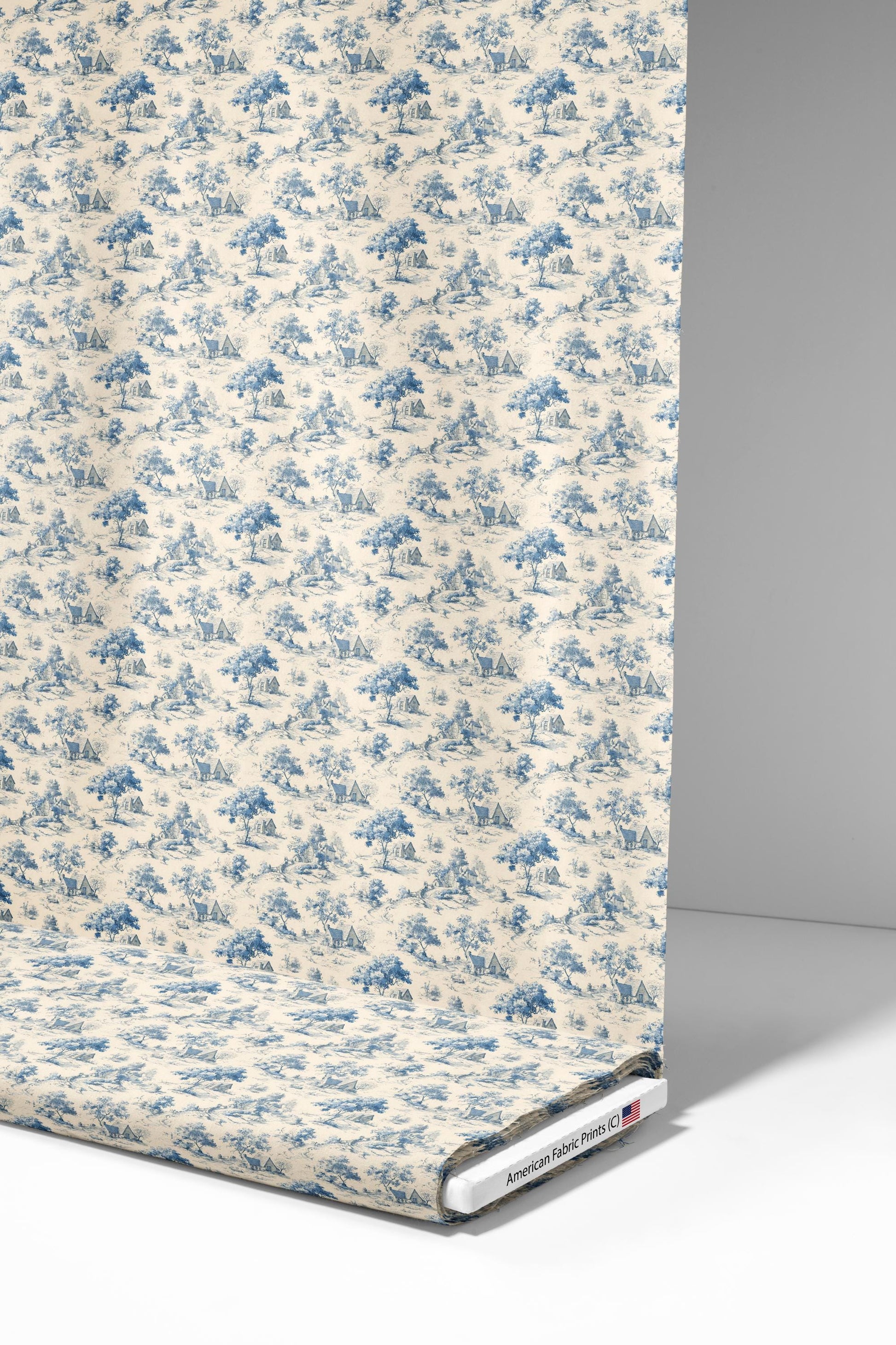 Storybook Toile Fabric - Shop now at American Fabric Prints