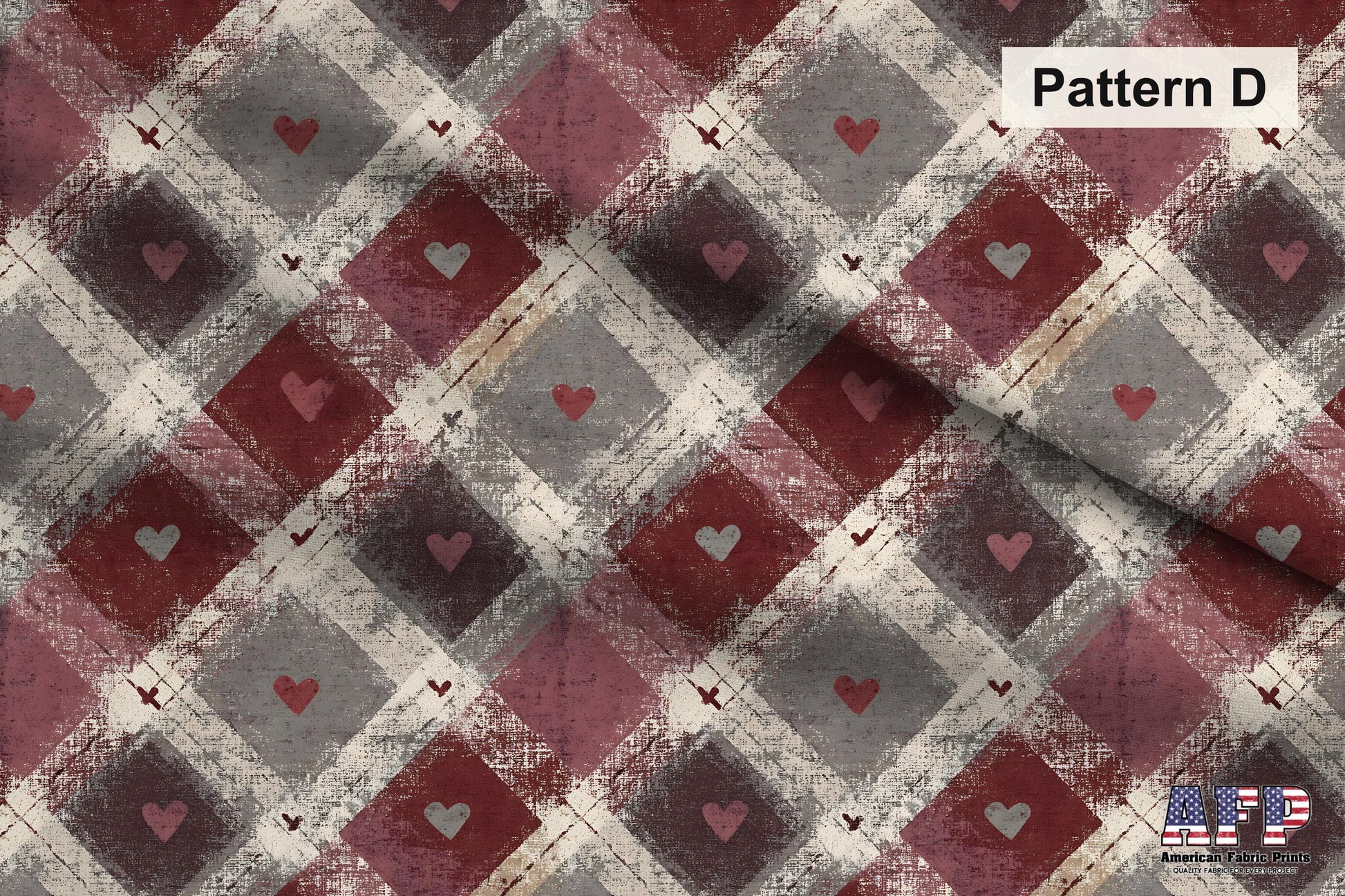 Rustic Farmhouse Valentines Fabric Bundle Set - Shop now at American Fabric Prints