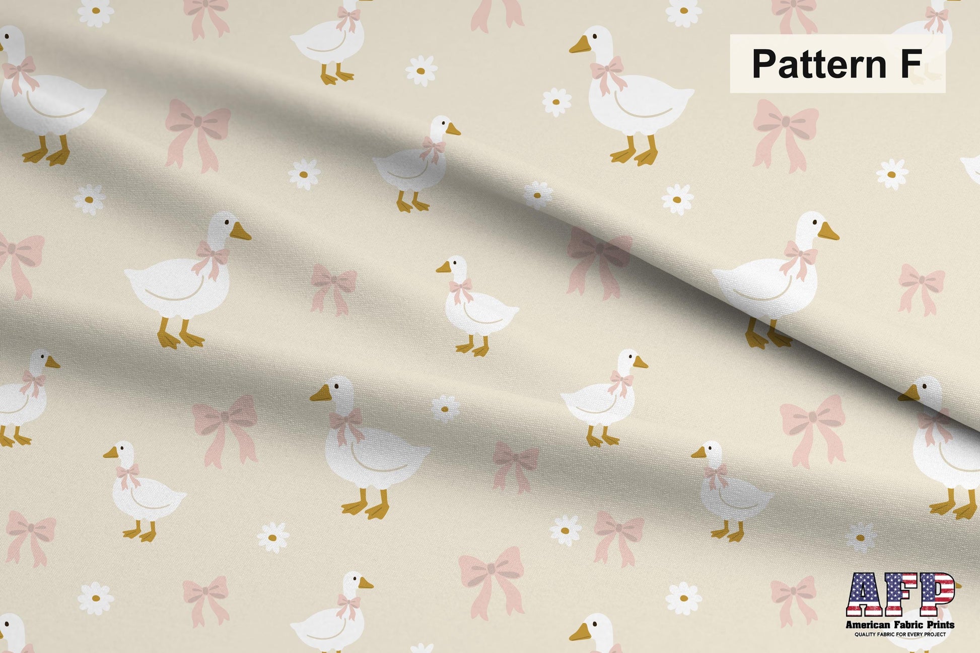 Silly Goose in Pink 2 Fabric Bundle Set - Shop now at American Fabric Prints