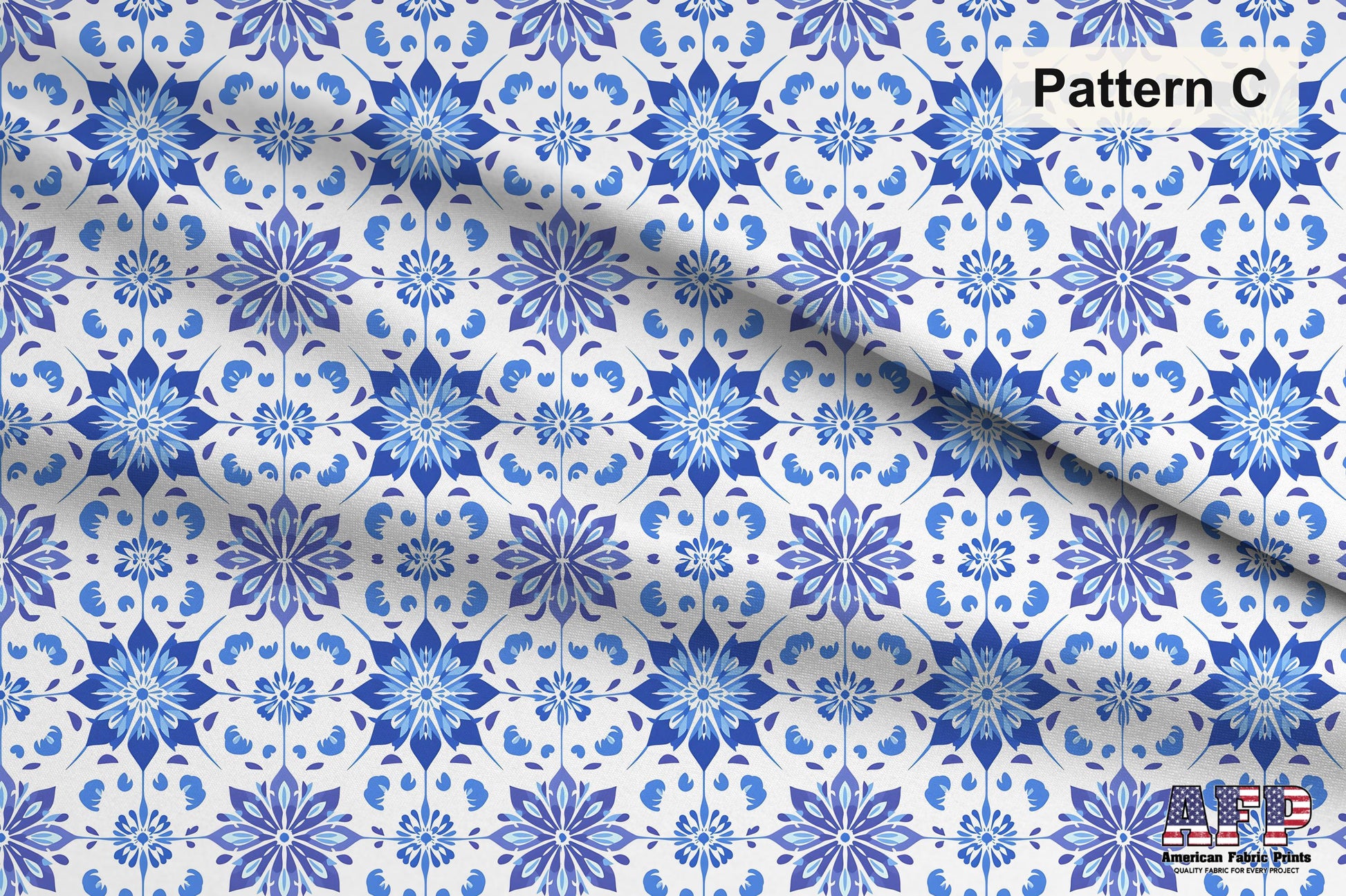 Floral Tile Fabric Bundle Set - Shop now at American Fabric Prints