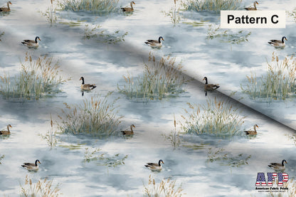 Watercolor Mallard Pond Fabric Bundle Set - Shop now at American Fabric Prints