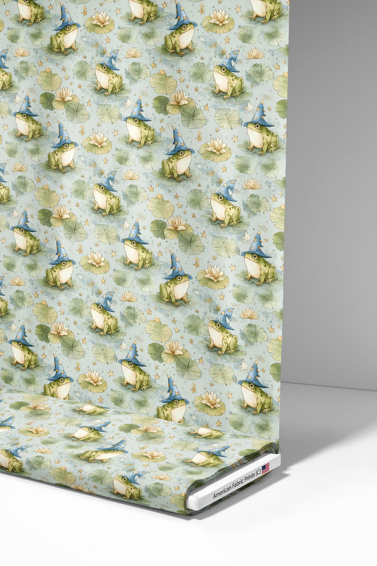 Whimsical Toad Fabric - Shop now at American Fabric Prints